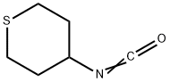 2H-Thiopyran, tetrahydro-4-isocyanato- Struktur