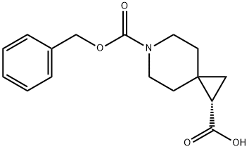 (S)-6-(benzyloxycarbonyl)-6-azaspiro(2.5)octane-1-carboxylic Structure