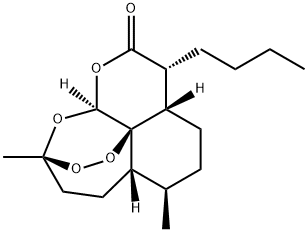 (+)-9-Norartemisinin, 9-n-butyl- Structure