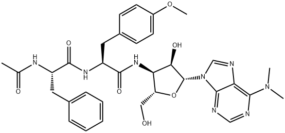 N-acetylphenylalanylpuromycin Structure