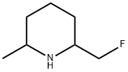 Piperidine, 2-(fluoromethyl)-6-methyl- Structure