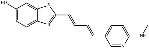 1565796-97-5 6-Benzothiazolol, 2-[(1E,3E)-4-[6-(methylamino)-3-pyridinyl]-1,3-butadien-1-yl]-