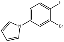 1-(3-溴-4-氟苯基)-1H-吡咯, 1565984-98-6, 结构式