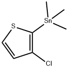 Stannane, (3-chloro-2-thienyl)trimethyl-,157193-77-6,结构式