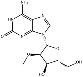 Adenosine, 1,2-dihydro-2'-O-methyl-2-oxo- (9CI) Struktur