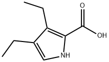 1H-Pyrrole-2-carboxylicacid,3,4-diethyl-(9CI) Struktur