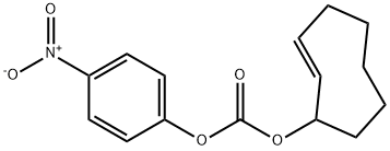 (2E)-反式环辛烯-PNB 酯, 1580501-97-8, 结构式