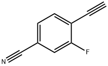 4-Ethynyl-3-fluorobenzonitrile Structure