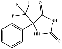 5-苯基-5-(三氟甲基)咪唑烷-2,4-二酮,158221-26-2,结构式