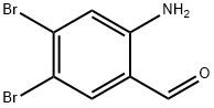 2-Amino-4,5-dibromobenzaldehyde Struktur