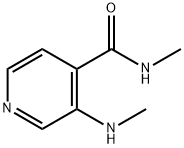 N-methyl-3-(methylamino)pyridine-4-carboxamide Structure