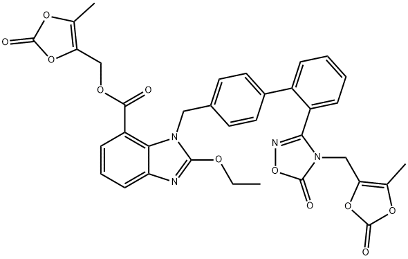 阿奇沙坦杂质(杂质A-Q), 1604812-35-2, 结构式