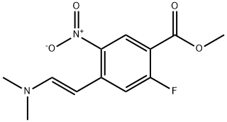 Benzoic acid, 4-[(1E)-2-(dimethylamino)ethenyl]-2-fluoro-5-nitro-, methyl ester