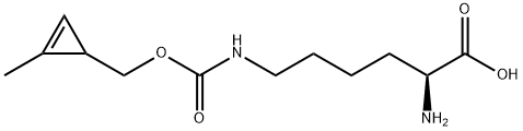 N-cyclopropene-L-Lysine Struktur