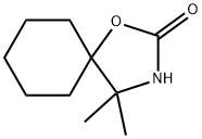 1-Oxa-3-azaspiro[4.5]decan-2-one,4,4-dimethyl-(8CI) Structure