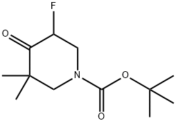 1612175-99-1 叔-丁基 5-氟-3,3-二甲基-4-氧亚基哌啶-1-甲酸基酯