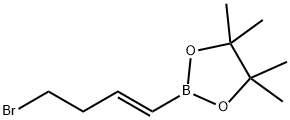 1,3,2-Dioxaborolane, 2-[(1E)-4-bromo-1-buten-1-yl]-4,4,5,5-tetramethyl- Struktur