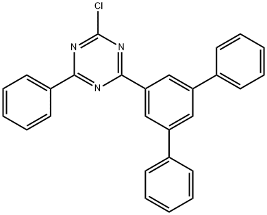 3',1'']terphenyl-5'-yl-[1,3,5]triazine 化学構造式