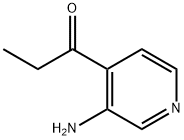 1-Propanone,1-(3-amino-4-pyridinyl)-(9CI) Structure