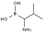 Boronic acid, (1-amino-2-methylpropyl)- (9CI) 化学構造式