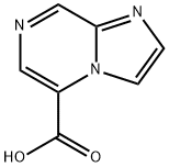 Imidazo[1,2-a]pyrazine-5-carboxylic acid Structure