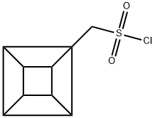 Pentacyclo[4.2.0.02,5.03,8.04,7]octane-1-methanesulfonyl chloride,1620821-39-7,结构式