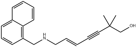 Terbinafine N-Desmethyl Hydroxy Impurity,162227-14-7,结构式