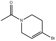 1-(N-Acetyl)-3,6-Dihydro-2H-4-bromopyridine Structure