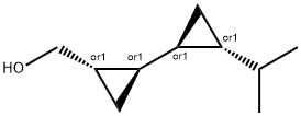 [1,1-Bicyclopropyl]-2-methanol,2-(1-methylethyl)-,[1alpha(1S*,2R*),2bta]-(9CI) Structure