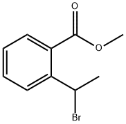 Benzoic acid, 2-(1-bromoethyl)-, methyl ester Structure