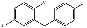 Benzene, 4-bromo-1-chloro-2-[(4-fluorophenyl)methyl]-|依帕列净杂质205