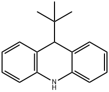 Acridine, 9-(1,1-dimethylethyl)-9,10-dihydro- Struktur