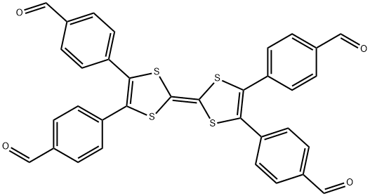 四硫富瓦烯四苯甲醛 结构式