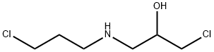 1-Chloro-3-[(3-chloropropyl)amino]-2-propanol hydrochloride 结构式