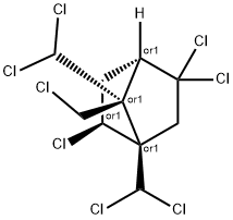 Bicyclo[2.2.1]heptane, 2,5,5-trichloro-7-(chloromethyl)-1,7-bis(dichloromethyl)-, (1R,2S,4S,7R)-rel-|PARLAR 44 10 UG/ML溶于壬烷