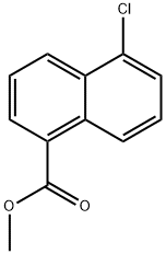 Methyl 5-chloronaphthalene-1-carboxylate Structure