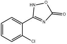 3-(2-氯苯基)-1,2,4-噁二唑-5-醇,16672-15-4,结构式