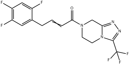 Sitagliptin impurity C Struktur