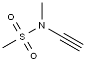 Methanesulfonamide, N-ethynyl-N-methyl- Structure