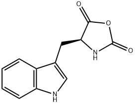 L-TRYPTOPHAN N-CARBOXYANHYDRIDE, 1676-74-0, 结构式