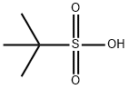 2-甲基丙烷-2-磺酸,16794-13-1,结构式