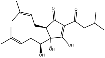 TRANS-RHO-1-ISOHUMULONE 结构式