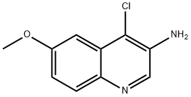 4-Chloro-6-methoxyquinolin-3-amine Structure