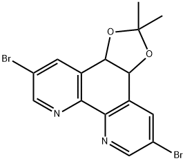 5,10-dibromo-2,2-dimethyl-[1,3]dioxolo[4,5-f][1,10]phenanthroline|