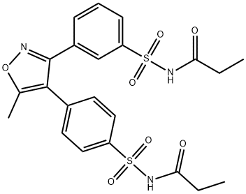 帕瑞昔布杂质H 结构式