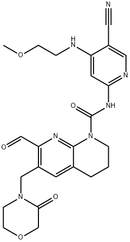 FGFR4-IN-1 化学構造式