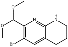 6-bromo-7-(dimethoxymethyl)-1,2,3,4-tetrahydro-1,8-naphthyridine price.