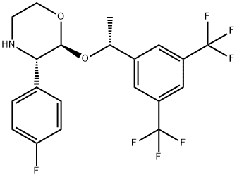 Aprepitant, 170902-80-4, 结构式