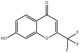 7-HYDROXY-2-(TRIFLUOROMETHYL)-4H-CHROMEN-4-ONE,172739-50-3,结构式