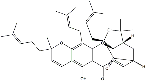 GAMBOGIN 结构式